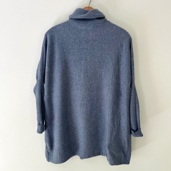 Garnet Hill Wool/Cashmere Oversized Sweater - Picture 6 of 8